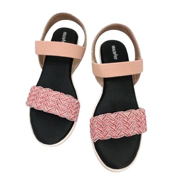 Visit the HEALTH FIT Store HEALTH FIT Extra Soft & comfortable Fashionable Sandal/High Heels for Girls/Stylish for Women Footwear - Image 3