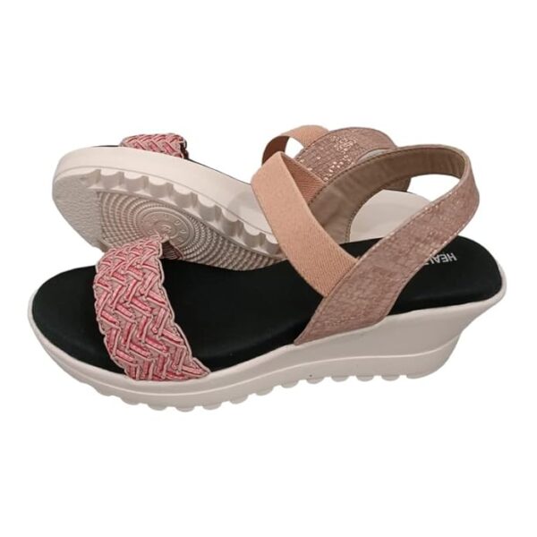 Visit the HEALTH FIT Store HEALTH FIT Extra Soft & comfortable Fashionable Sandal/High Heels for Girls/Stylish for Women Footwear - Image 2